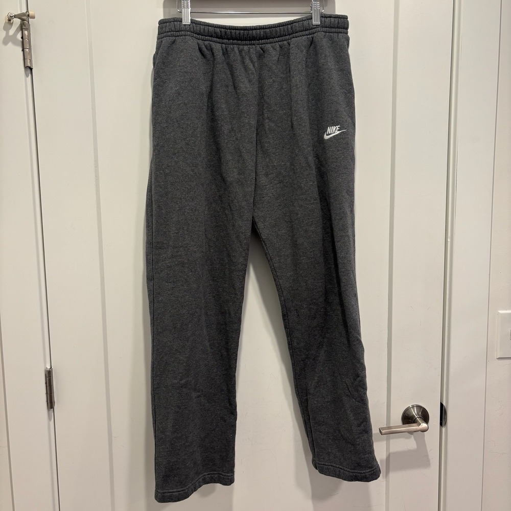 Nike Sportswear Club Fleece Sweatpants Mens XL Charcoal‎ Grey Joggers BV2707-071